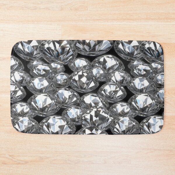 Item preview, White Diamond Mosaic Pattern designed and sold by pinkal.