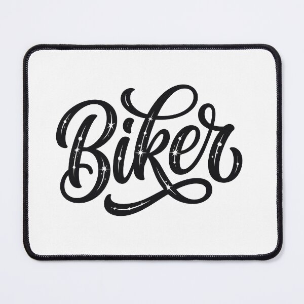 Item preview, Crafting bold and stylish biker-themed lettering with a touch of sparkle in black ink designed and sold by MiraCleAI.