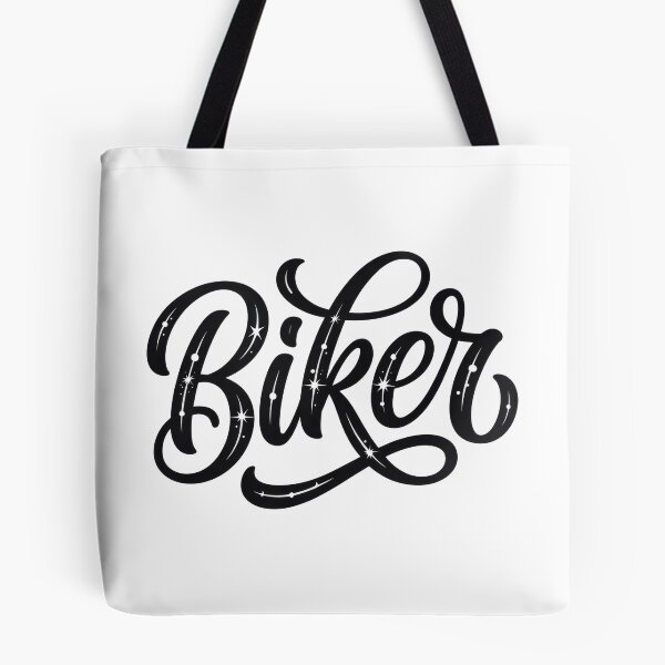 Item preview, Crafting bold and stylish biker-themed lettering with a touch of sparkle in black ink designed and sold by MiraCleAI.