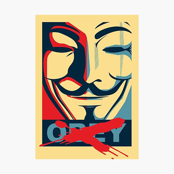 Disobey Photographic Print