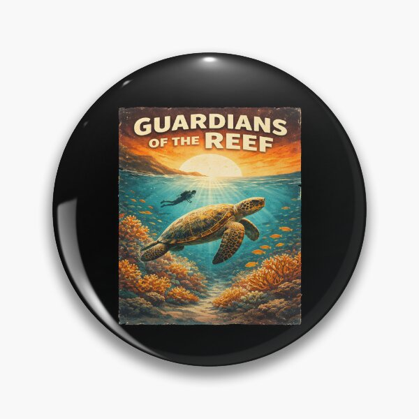Item preview, Guardians of the Reef – Great Barrier Reef Australia Marine Life Art designed and sold by Axivra.