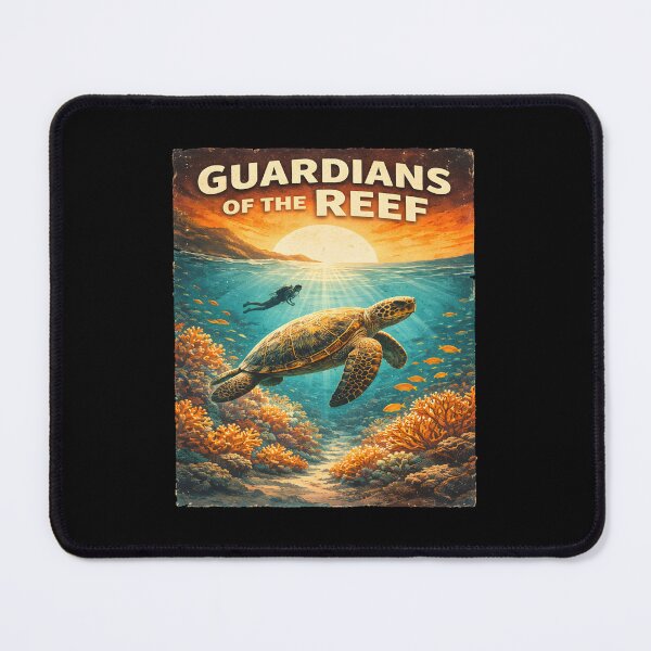 Item preview, Guardians of the Reef – Great Barrier Reef Australia Marine Life Art designed and sold by Axivra.