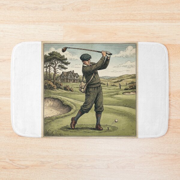 Item preview, Retro 70s Golf T-shirt - Vintage American Style designed and sold by ZXSTORE.
