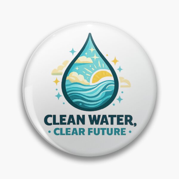 Item preview, Clean Water, Clear Future Design designed and sold by EventPulse.