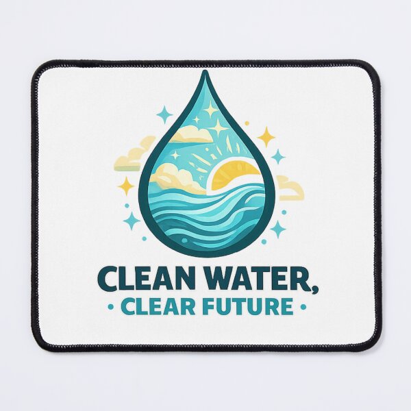 Item preview, Clean Water, Clear Future Design designed and sold by EventPulse.