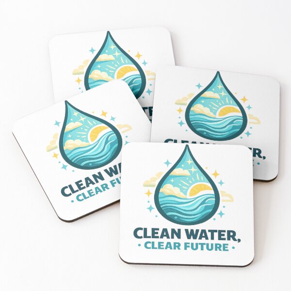 Item preview, Clean Water, Clear Future Design designed and sold by EventPulse.