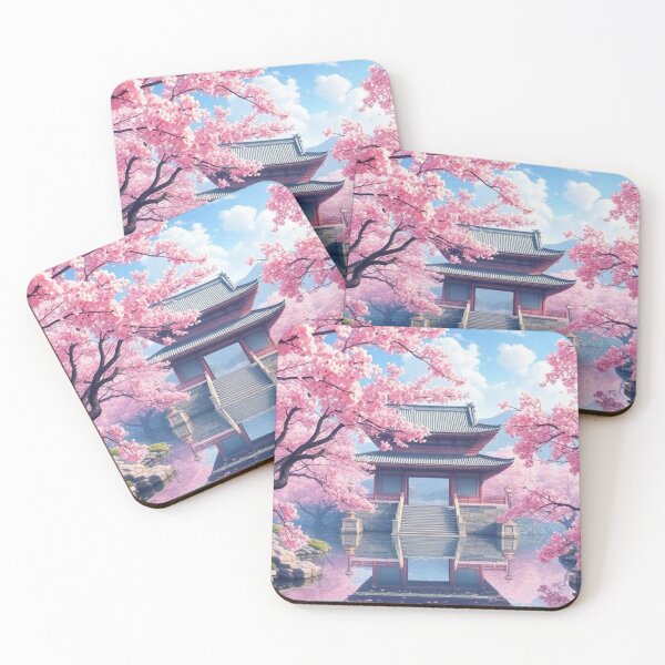Item preview, Cherry Blossom Temple Serenity designed and sold by AnonArts097.