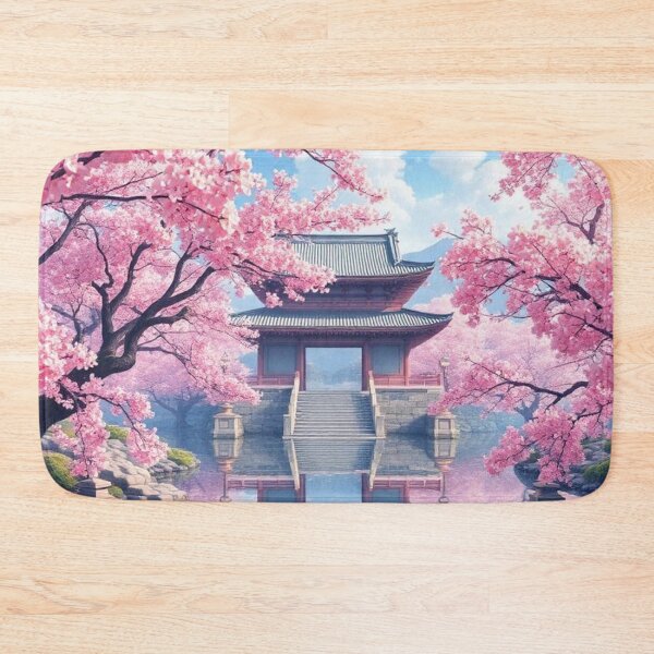 Item preview, Cherry Blossom Temple Serenity designed and sold by AnonArts097.