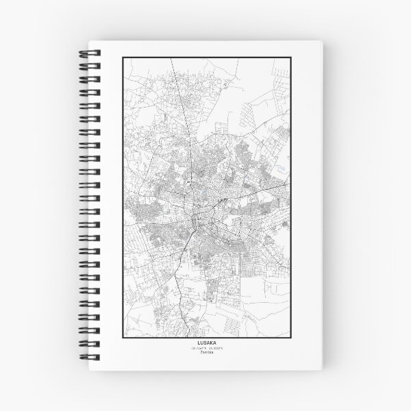 Item preview, Lusaka City Line Art Vertical designed and sold by DrawMeACity.