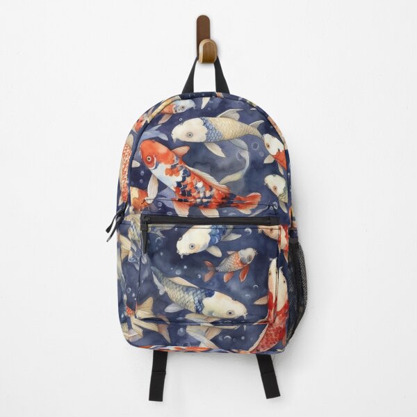 Item preview, Serene Watercolor Koi Fish Pond Pattern designed and sold by pinkal.