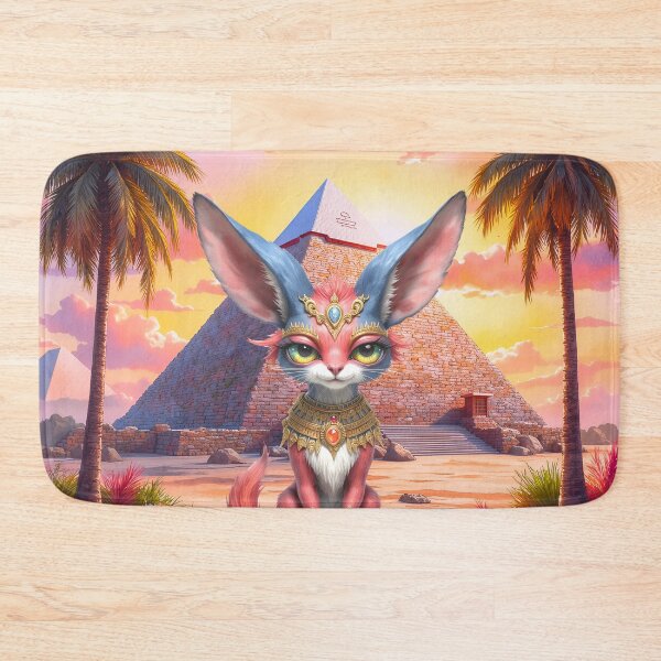 Item preview, Sacred Desert Guardian – Cute Ancient Egypt Fantasy Creature designed and sold by nicky2342.