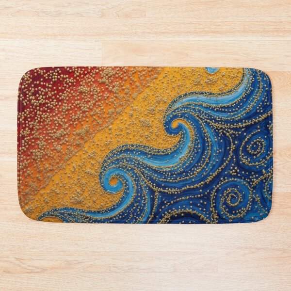 Item preview, Aboriginal Inspired Dot Art - With The Wave and the beach designed and sold by GrinGalore.