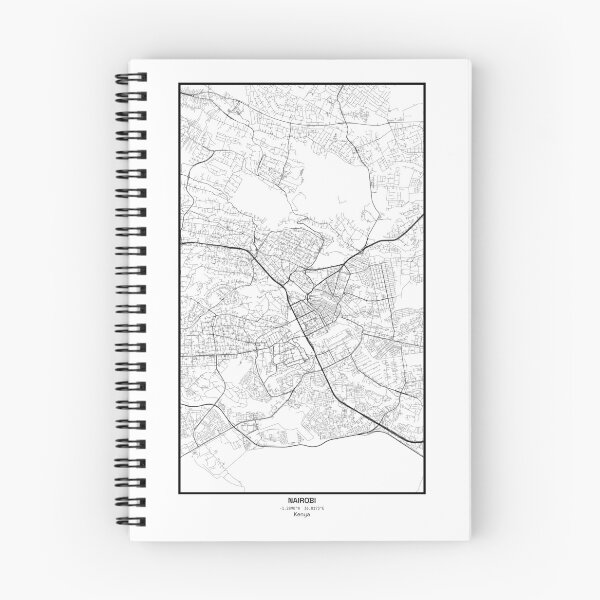 Item preview, Nairobi City Line Art Vertical designed and sold by DrawMeACity.