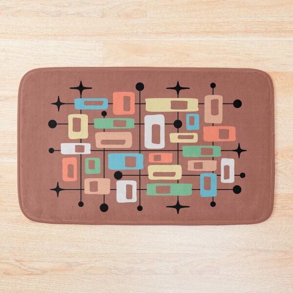 Item preview, Mid Century Modern Cosmic Abstract Geometric Pattern designed and sold by tonymagnerart.