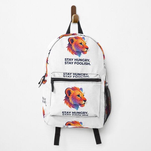 Item preview, stay hungry, stay hungry stay foolish, life lessons, entrepreneur mindset designed and sold by TrueArtVibes.