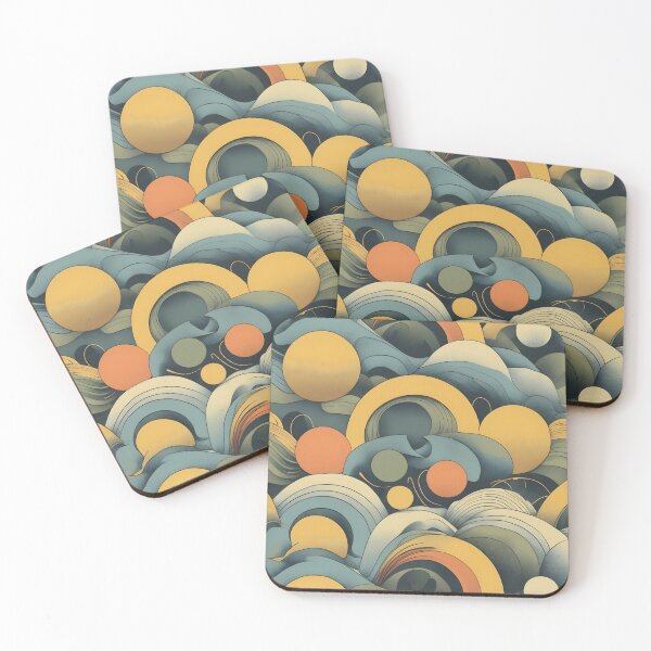 Item preview, Abstract Organic Boho Pattern designed and sold by NK-Studios .