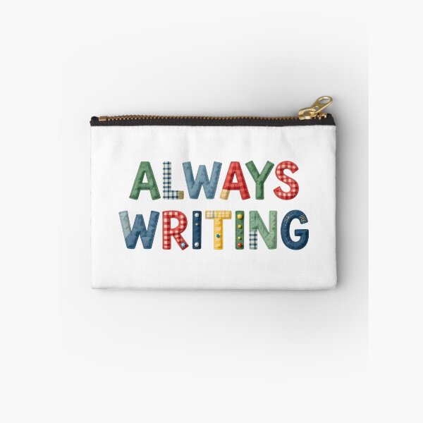 Item preview, ALWAYS WRITING - IN FAUX LETTERING designed and sold by AlexOBrienArt.