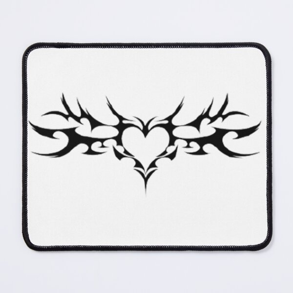 Item preview, Heart Goth Cyber Black designed and sold by Biah!.