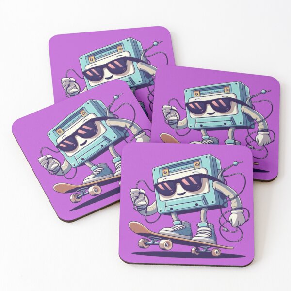Item preview, Retro Cassette Skateboard – Funky Design designed and sold by Dogandesighn.