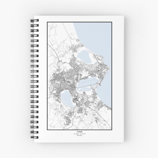 Item preview, Tunis City Line Art Vertical designed and sold by DrawMeACity.