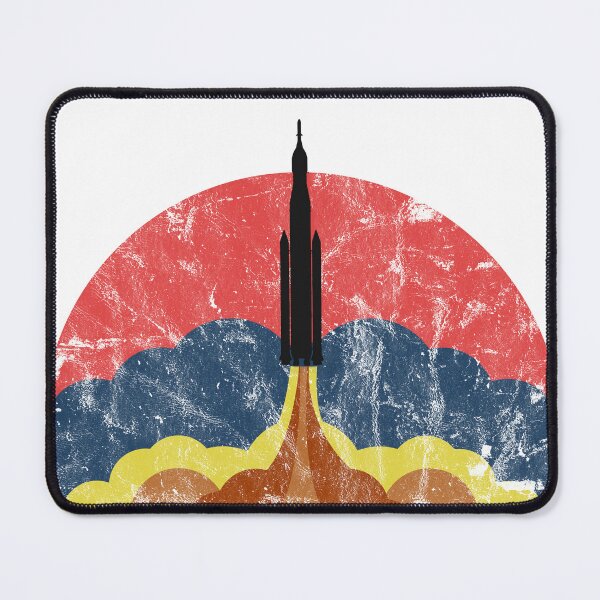 Item preview, Artemis II "Blastoff" Retro Space Design, Light Version. designed and sold by RealPilotDesign.