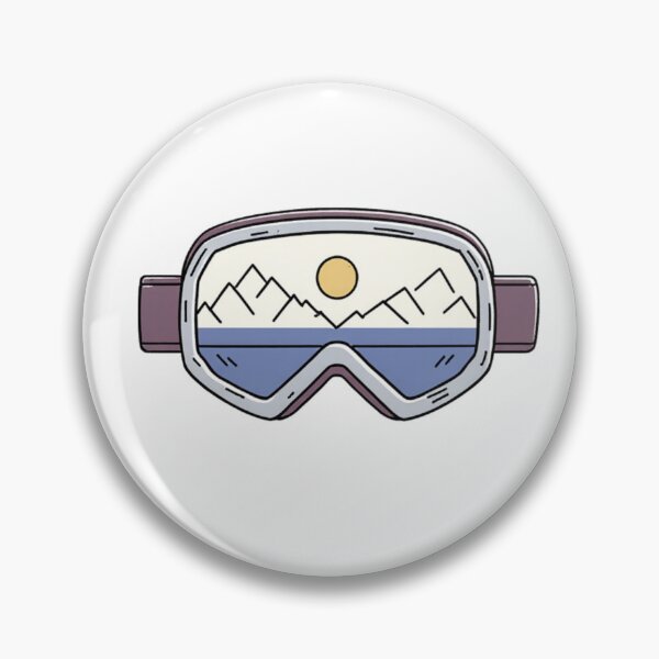 Item preview, Skii goggles as magnet designed and sold by odoke.