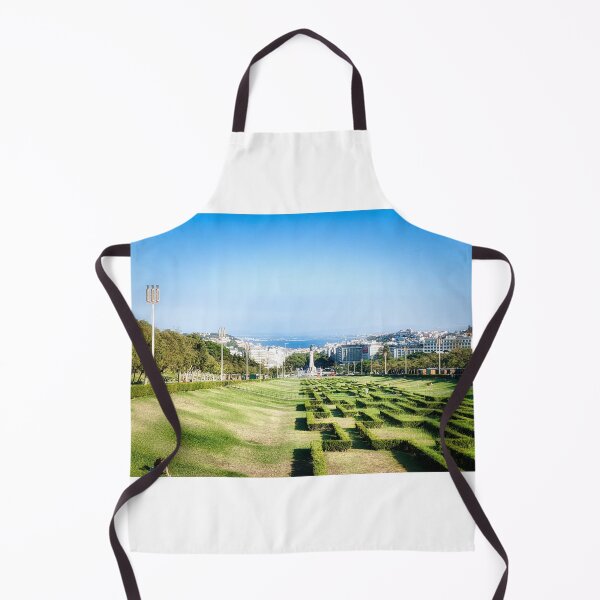 Item preview, Parque Eduardo VII Formal Gardens Downtown Lisbon Aerial Perspective designed and sold by LeonidasBratini.