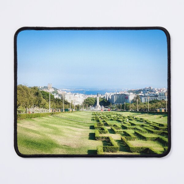 Item preview, Parque Eduardo VII Formal Gardens Downtown Lisbon Aerial Perspective designed and sold by LeonidasBratini.