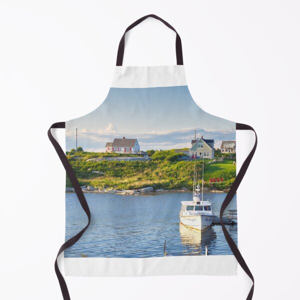 Item preview, Coastal Village with Fishing Boat designed and sold by LeonidasBratini.