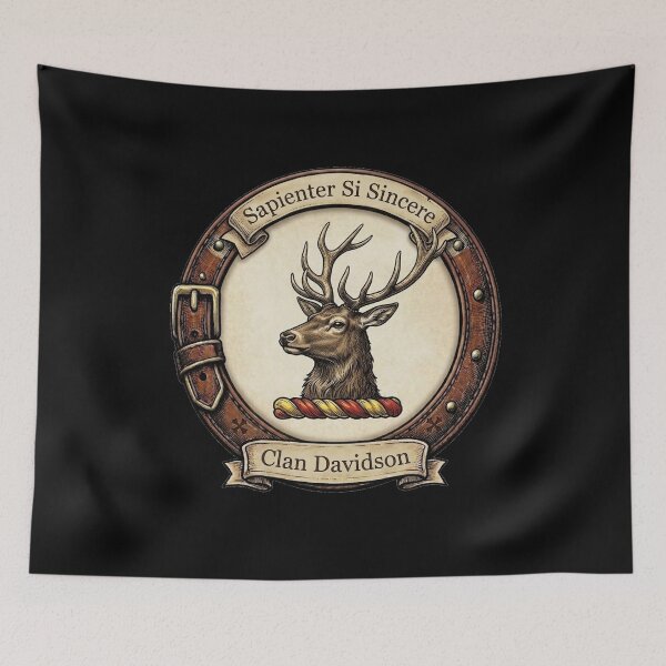 Item preview, Clan Davidson Crest designed and sold by BagTown Clans.