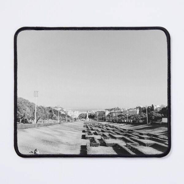Item preview, Parque Eduardo VII Formal Gardens Downtown Lisbon Aerial Perspective designed and sold by LeonidasBratini.