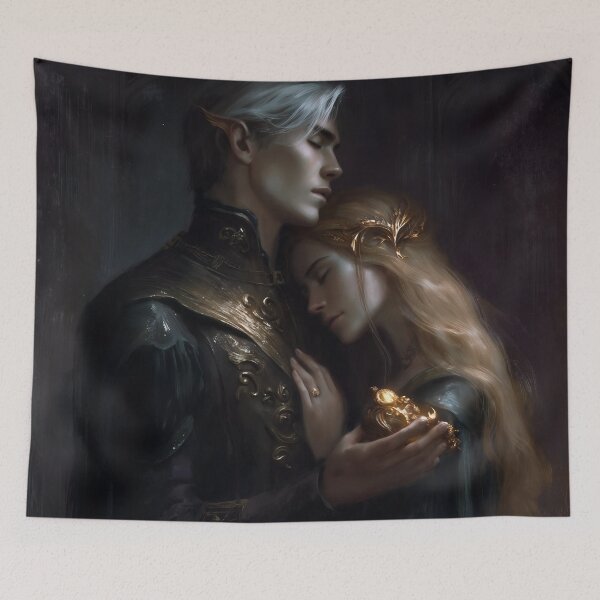 Item preview, Nocturne of the Eternal Bond designed and sold by oanaunciuleanu.
