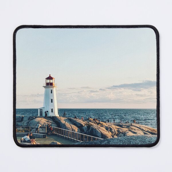 Item preview, Vibrant Peggy's Cove Lighthouse Nova Scotia Colorful Rocky Coast designed and sold by LeonidasBratini.