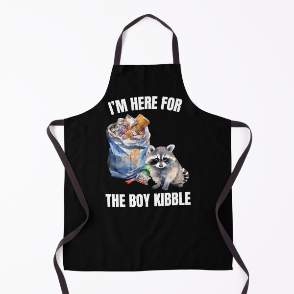 Item preview, Boy Kibble Funny Raccoon Homecooked Meat Meal Hungry Cute Trash Panda Dinner Feast designed and sold by DogLover332.