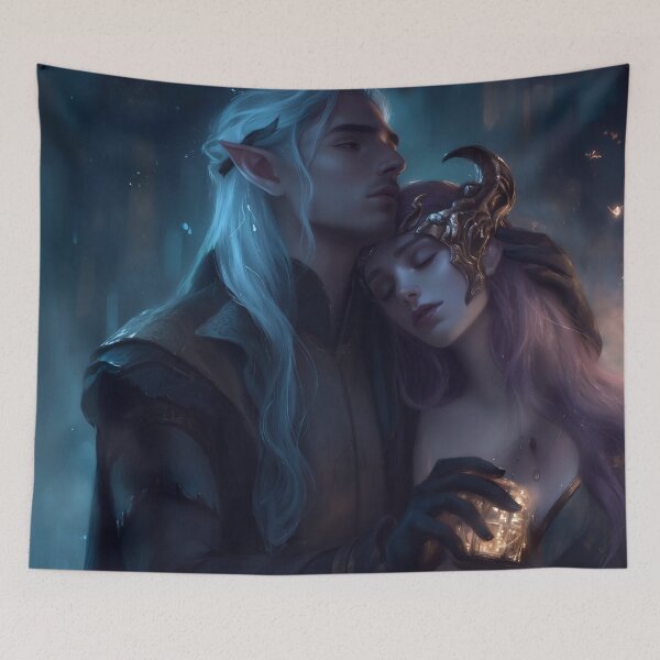 Item preview, Nocturne of the Eternal Bond designed and sold by oanaunciuleanu.