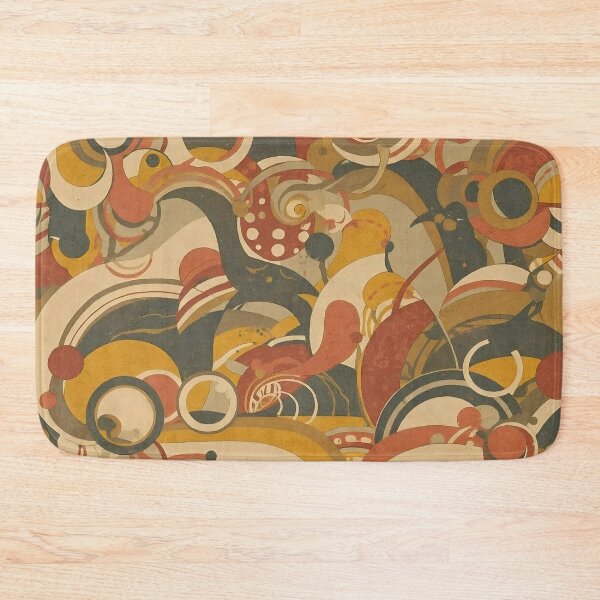 Item preview, 70s Retro Mid Century Pattern designed and sold by NK-Studios .