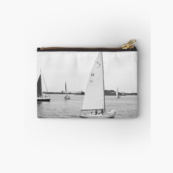 Item preview, Sailboats in Calm Harbor Waters Marina Seascape designed and sold by LeonidasBratini.