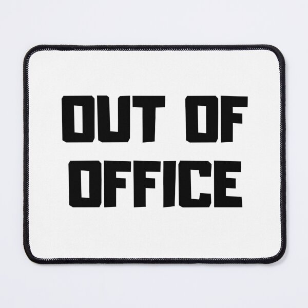 Item preview, Out Of Office-Minimalist Work Humor Design designed and sold by DomKo10.