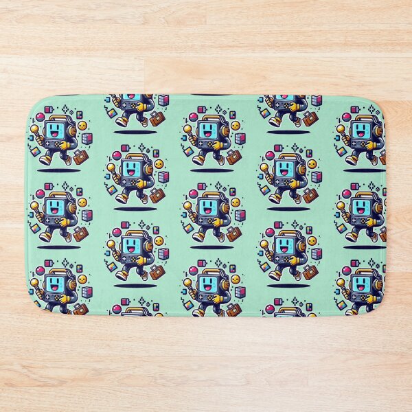 Item preview, Retro Game Console Character – Digital Vibes Design designed and sold by Dogandesighn.