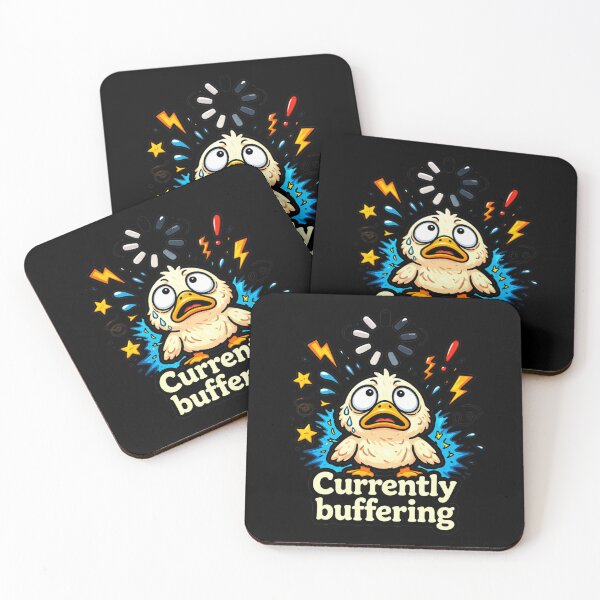 Item preview, Currently Buffering Funny Duck Meme designed and sold by MonkiFlipp.