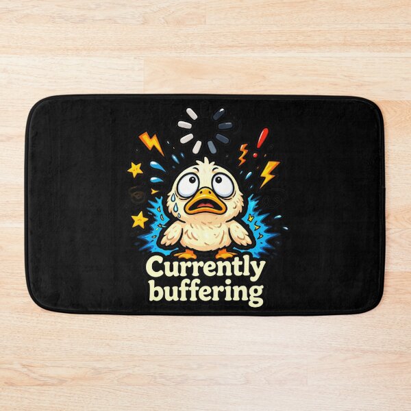 Item preview, Currently Buffering Funny Duck Meme designed and sold by MonkiFlipp.