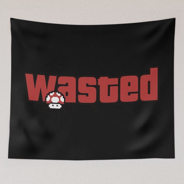 Item preview, Wasted Gamer Status - Funny Video Game Retro Arcade Graphic designed and sold by LoFi-OG.