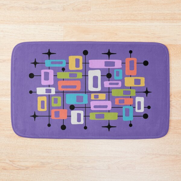 Item preview, Mid Century Modern Cosmic Abstract Geometric Pattern designed and sold by tonymagnerart.