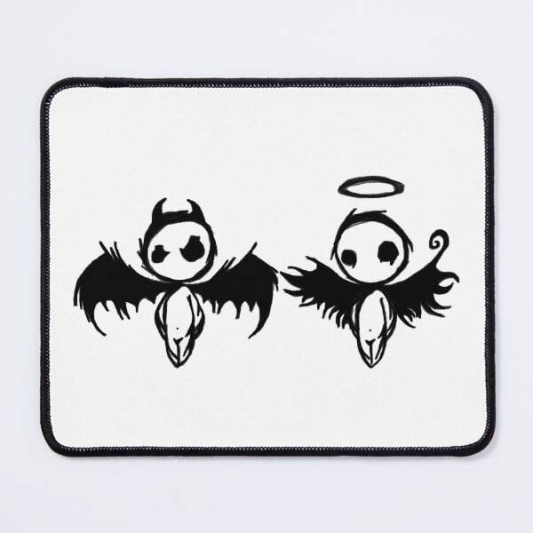 Item preview, Angel and Devil Drawing designed and sold by CatByDesign.