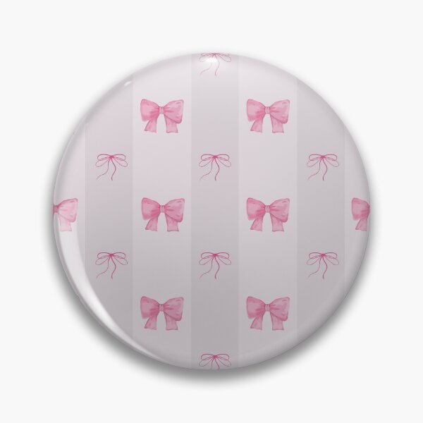 Item preview, Coquette Pink Bow Aesthetic Pattern- Dusty Rose Background designed and sold by Nanobloom.