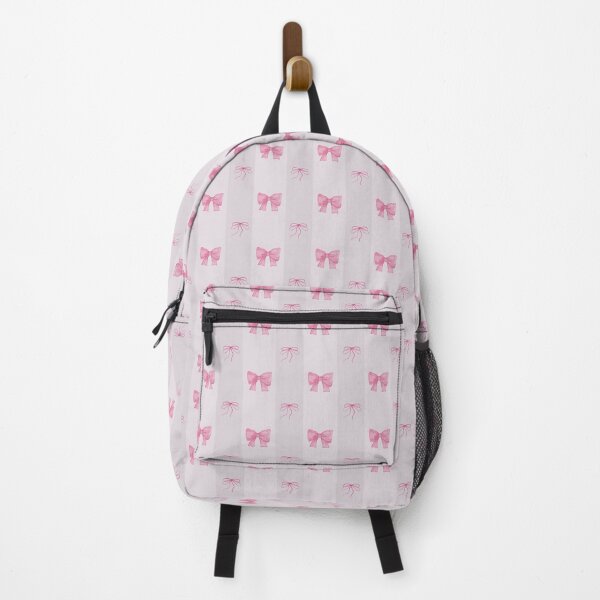Item preview, Coquette Pink Bow Aesthetic Pattern- Dusty Rose Background designed and sold by Nanobloom.