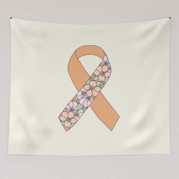 Item preview, Minimalistic orange ribbon designed and sold by Pamelarts.