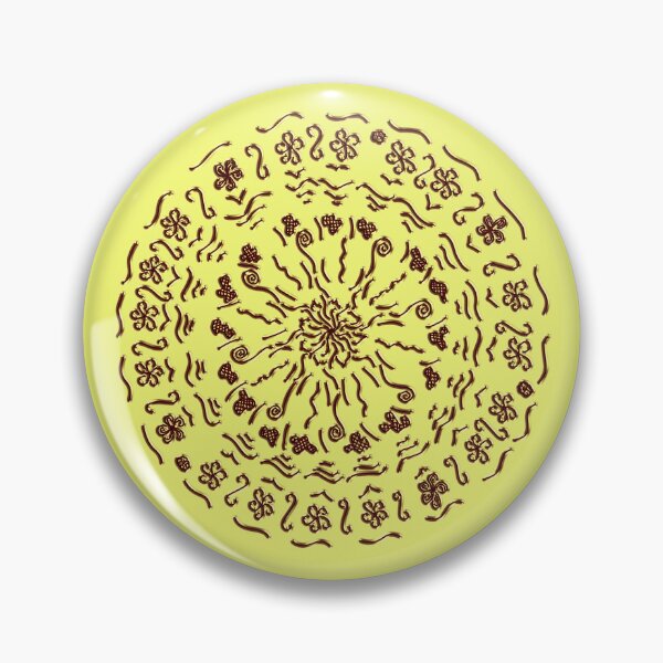 Artikelvorschau, The VERY First Mandala :) - burgundy entworfen und verkauft von Myriel-Myriel.