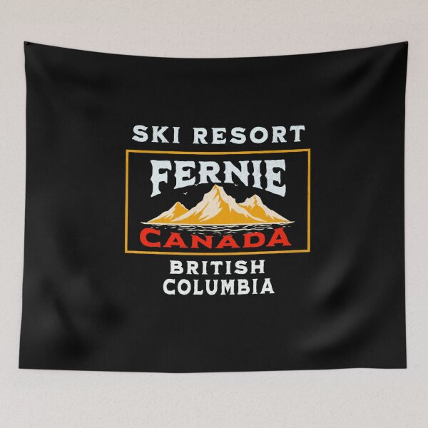 Item preview, Ski Resort Fernie  designed and sold by TheEndDesign.