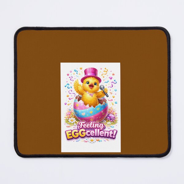 Item preview, Feeling Eggcellent Funny Easter Chick Design designed and sold by Hornace88studio.